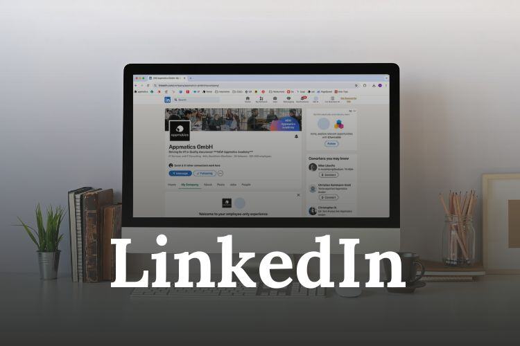Weiterleitung zum LinkedIn Profil